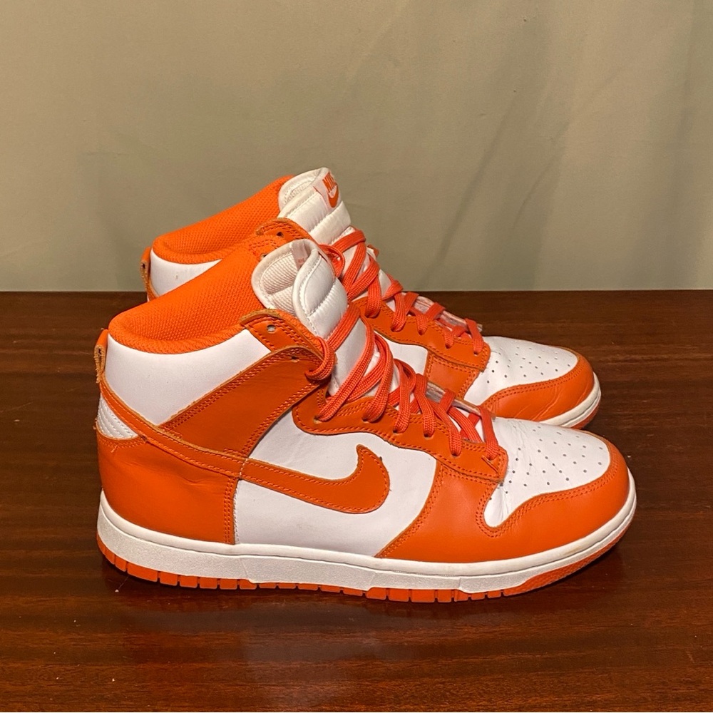 Nike Dunk High Syracuse Orange Blaze DD1869-100 Women’s 10